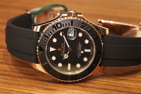 rolex yachtmaster schwarz gold|Rolex gold yacht master price.